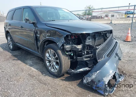 2019 Dodge Durango Gt Plus Awd z USA, uszkodzony, nr VIN 1C4RDJDG6KC692596